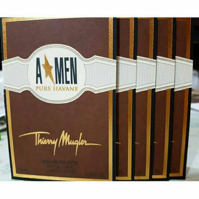 Thierry mugler amen pure havane vial perfume