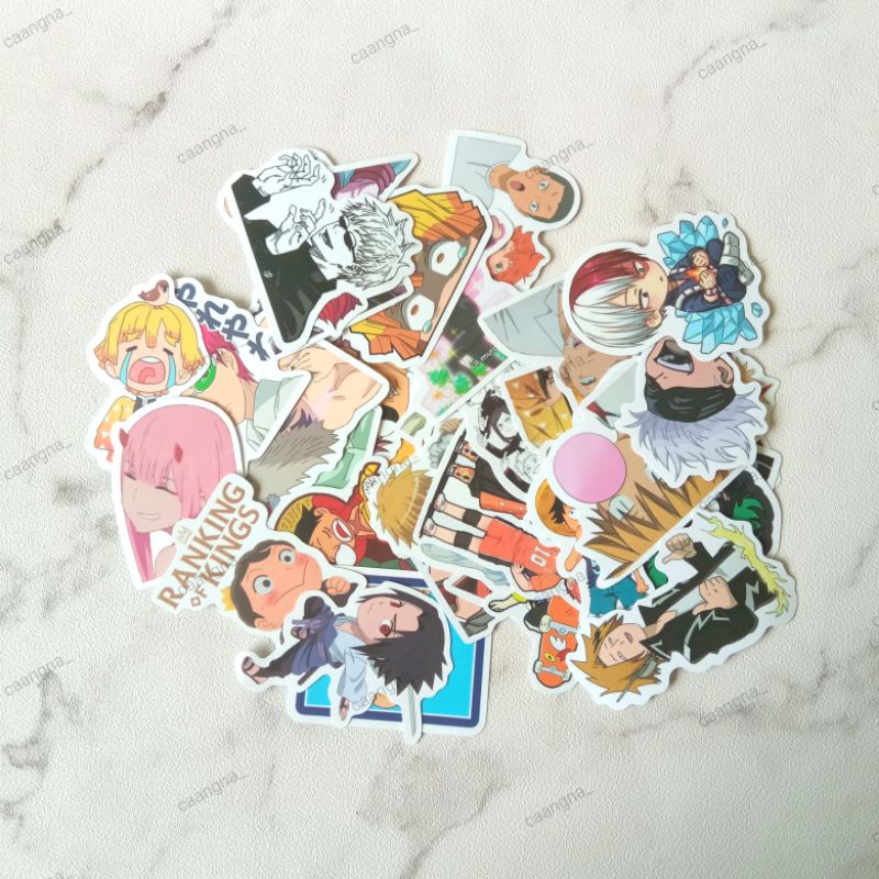 

(CA-07) 1pcs sticker anime / stiker anime / sticker anime jepang tokyo / sticker skateboard/ stiker skateboard hp laptop