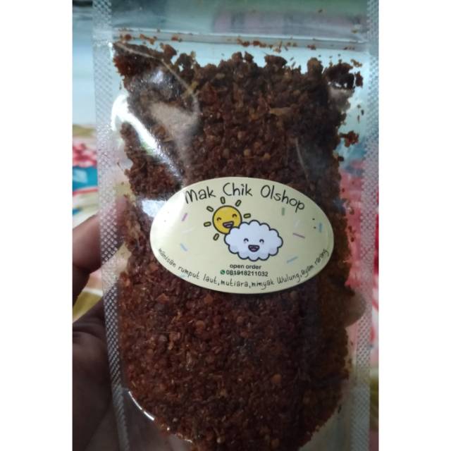 

Sambel kering (sambel cengeh)khas lombok Mak chiek