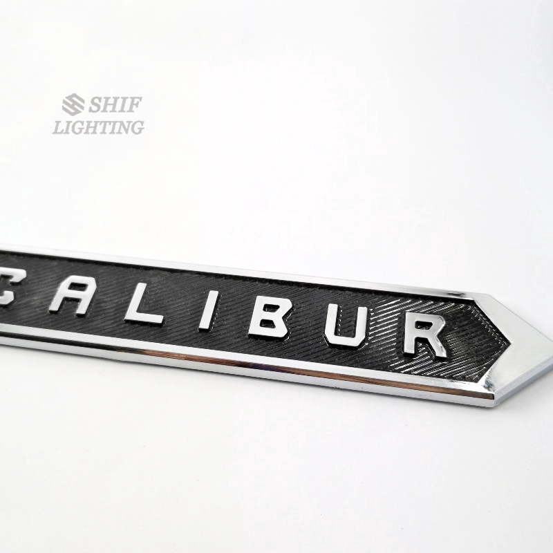 1pc Stiker Emblem Logo EXCALIBUR Bahan ABS Untuk Dekorasi Mobil TOYOTA Land Cruiser