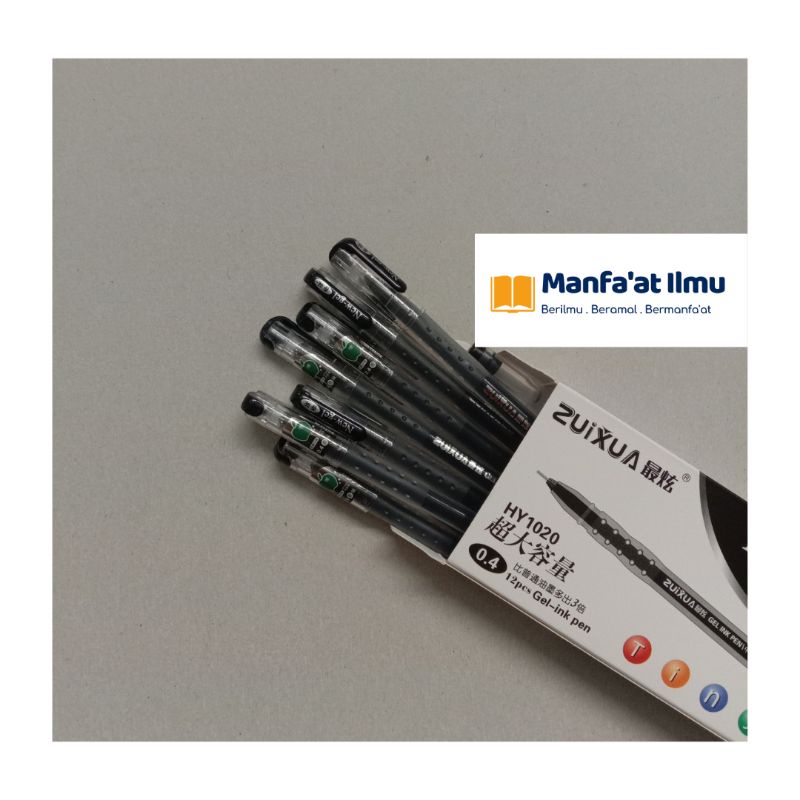 

Pulpen / Bulpoin Gel ZUIXUA HY1020 - Ecer