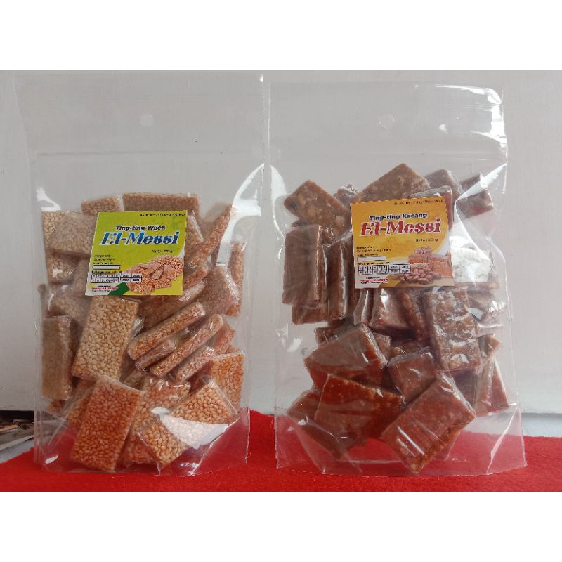 

Permen Ting Ting Kacang Dan Wijen 250Gr