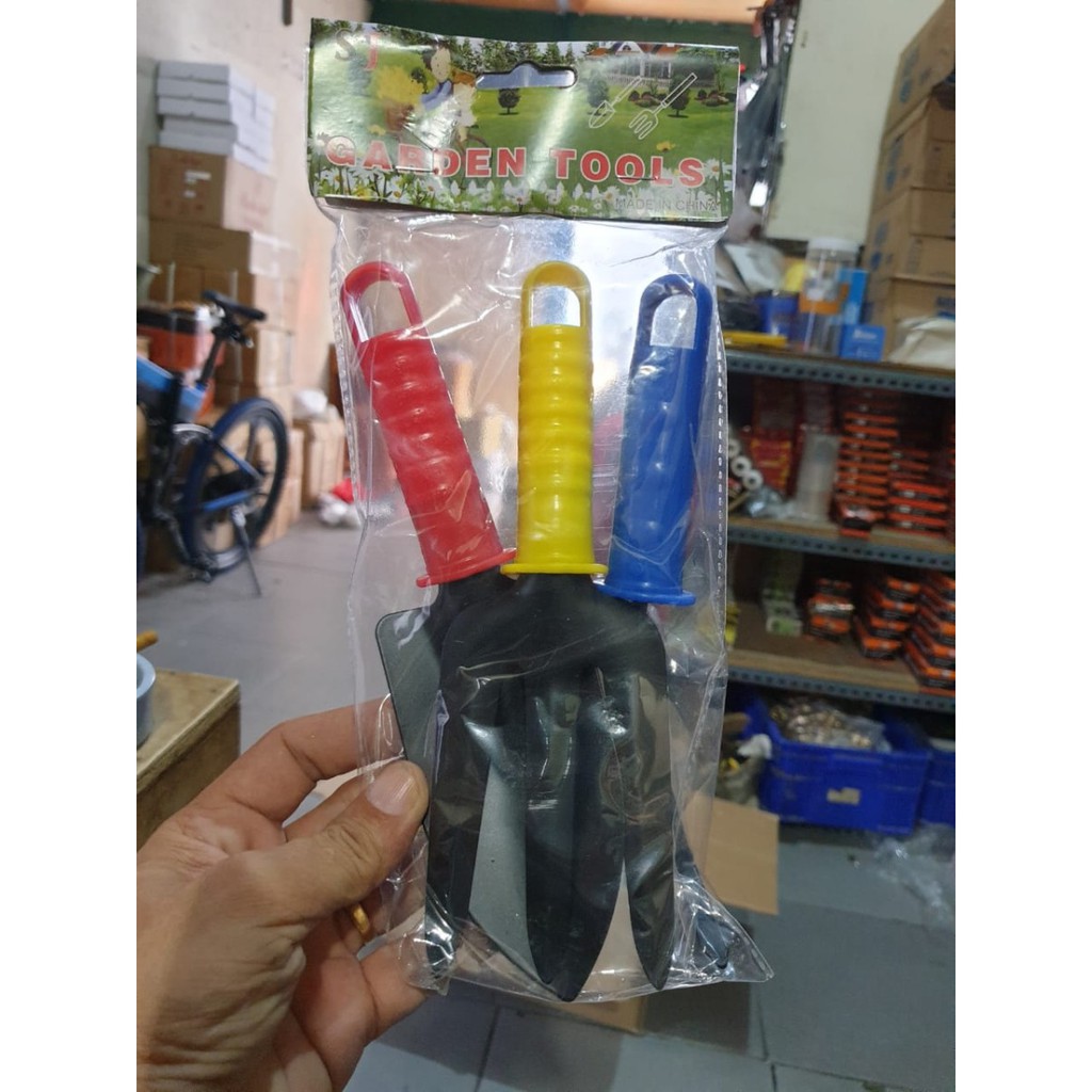 Garden Tools Isi 3pcs 1pack | Peralatan kebun sekop pisau garpu | park tool