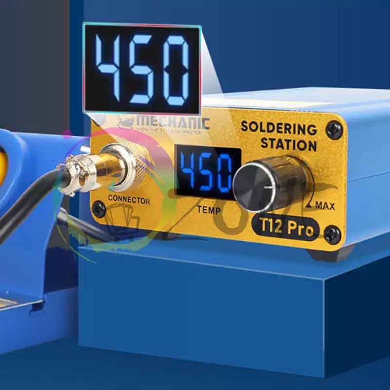 SOLDER STATION MECHANIC T12 PRO INTELIGENT TEMPERATURE CONTROL