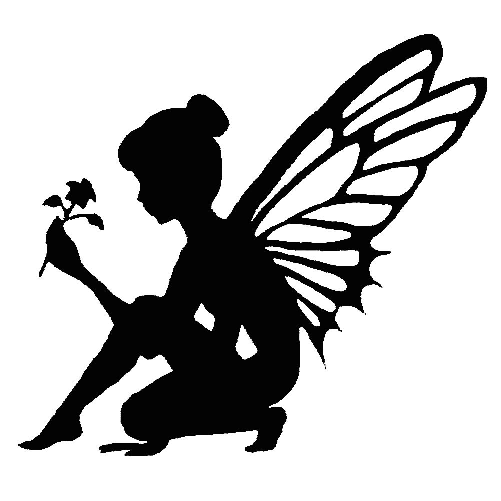 Stiker Dinding Dengan Bahan Vinyl Dan Gambar Siluet Bunga Untuk Dekorasi Rumah Mobil Shopee Indonesia