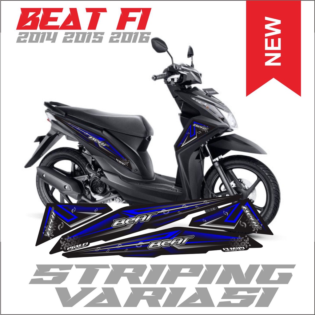 LIS STICKER VARIASI BEAT FI - SAHILA STICKER BEAT FI VARIASI STRIPING
