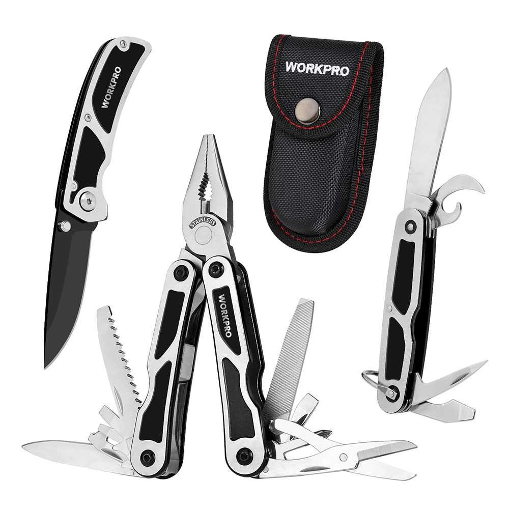 Work Pro Workpro Multiplier Plier Tang Multi Tools Edc Multifungsi 3 In 1 Thomgear Indonesia