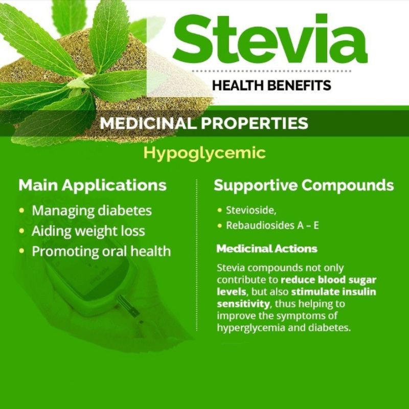 STEVIA TEA : TEH DAUN STEVIA ISI 30 TEA BAG, AMAN UNTUK DIABETES