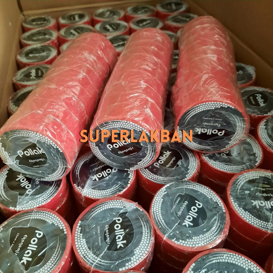 Isolasi Listrik Hitam Pollak Deer Brand Setara Gold Tape Solasi Kabel Berkualitas Murah