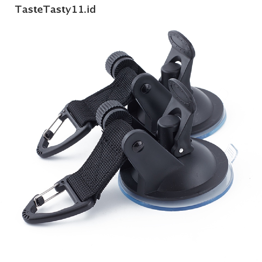 Tastetasty 2Pcs Gesper Suction Cup Untuk Tenda Camping / Outdoor