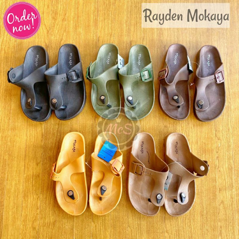 RAYDEN Sandal jepit birken jelly merk Mokaya