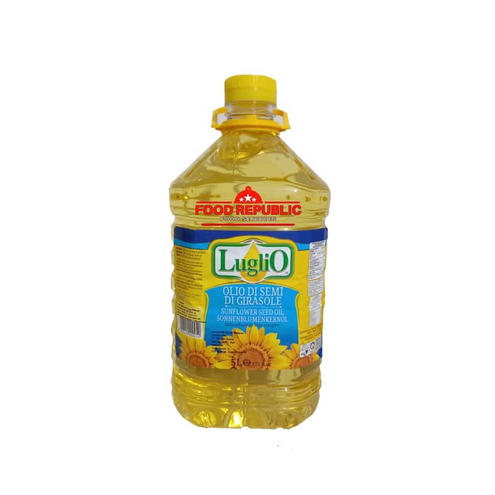 

SUNFLOWER OIL OLIO LUGLIO 5 LTR MINYAK BUNGA MATAHARI BEST SELLER