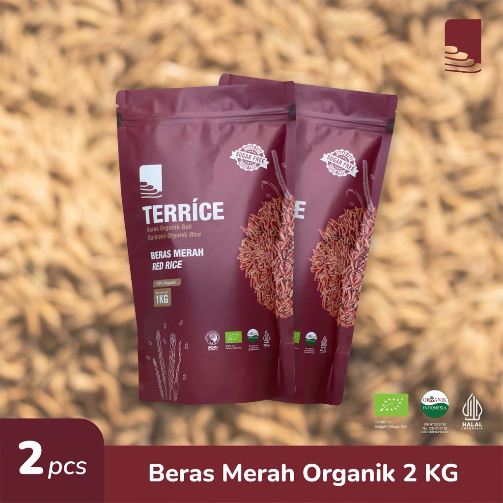 

Beras Merah Organik Rendah Kalori Dan Karbohidrat Terrice 2 Kg -Rr