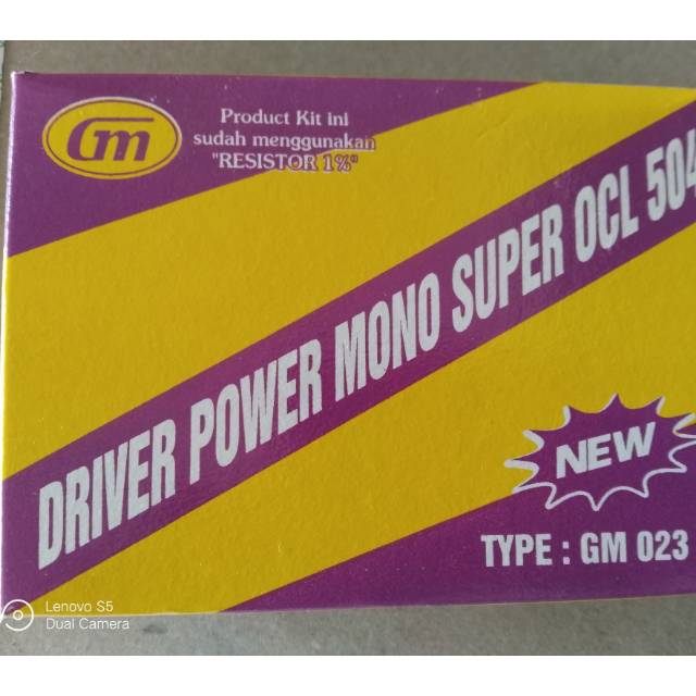 Kit driver Power Super OCL 504