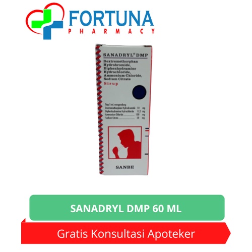SANADRYL DMP SIRUP 60 ML