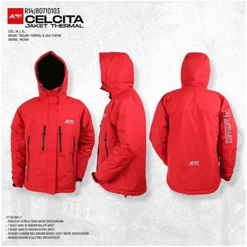 Jaket Arei Thermal Celcita