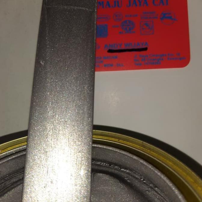 cet / cat PU satin silver untuk mobil honda kemasan ecer 1/4 kg