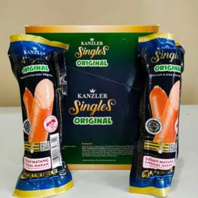 

Sosis Original Kanzler Sosis Singles Original Kanzler 1dus isi 12