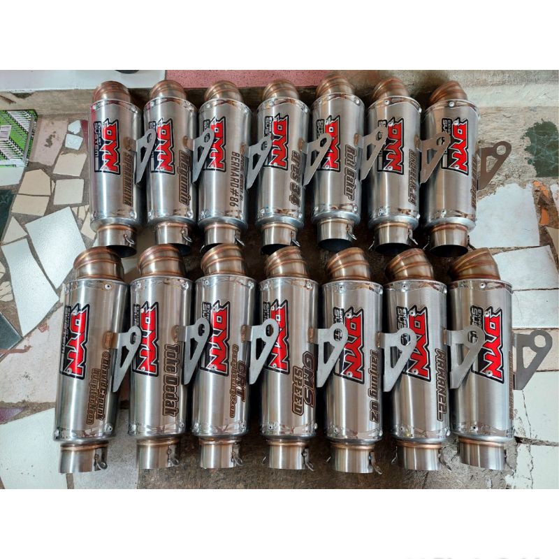 Slincer Knalpot Drag - Slincer Only - DYN Exhaust System Original-3