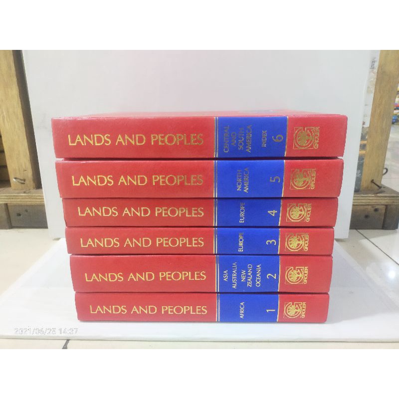 Buku Lands And Peoples 1-6 Lengkap