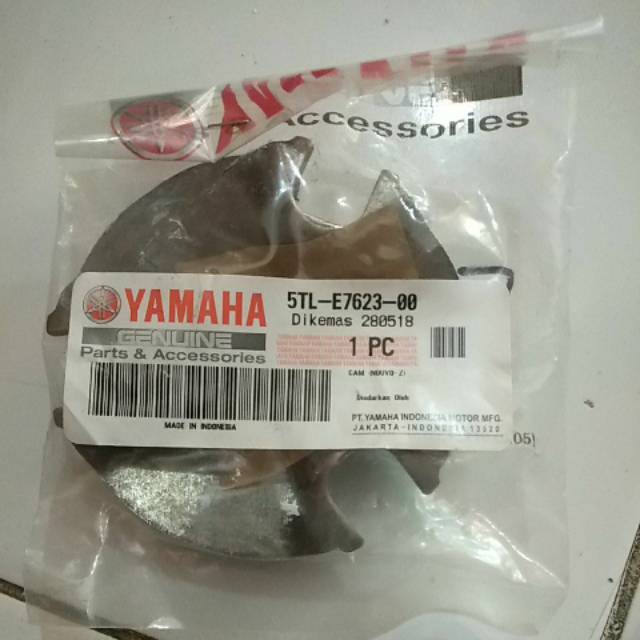 Plat Tutup Rumah Roller Yamaha Mio 5TL E7623 00