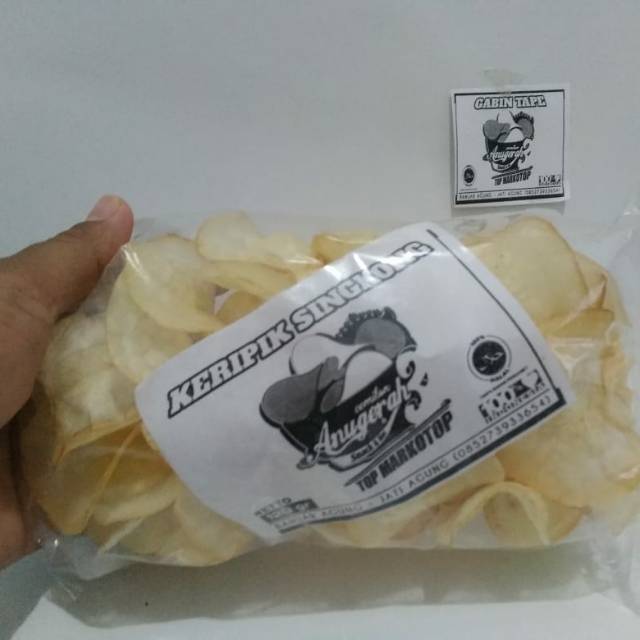 

Keripik singkong 120 gram Gurih dan Renyah