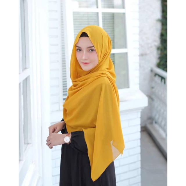 PASHMINA POLOS | SABYAN  ceruty babydoll