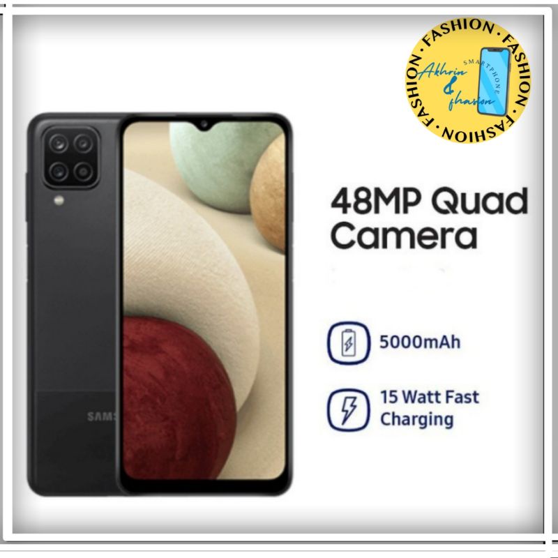 SAMSUNG A12 4/128GB- GARANSI ORIGINAL