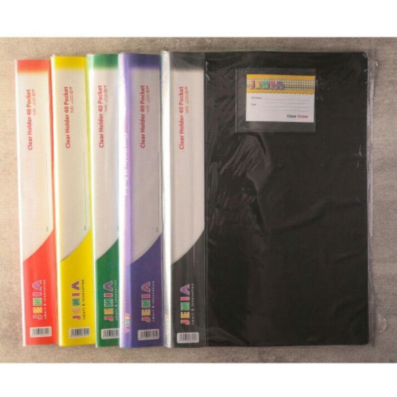 Clear Holder Inter X Folder F4 20 Lembar / Map Dokumen Ukuran Folio