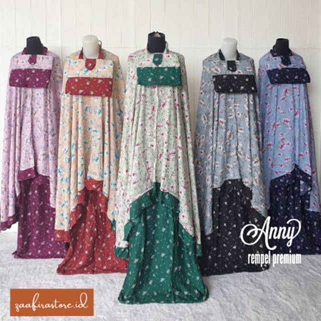 MUKENA SHABBY KATUN RAYON - ANNY REMPEL PREMIUM