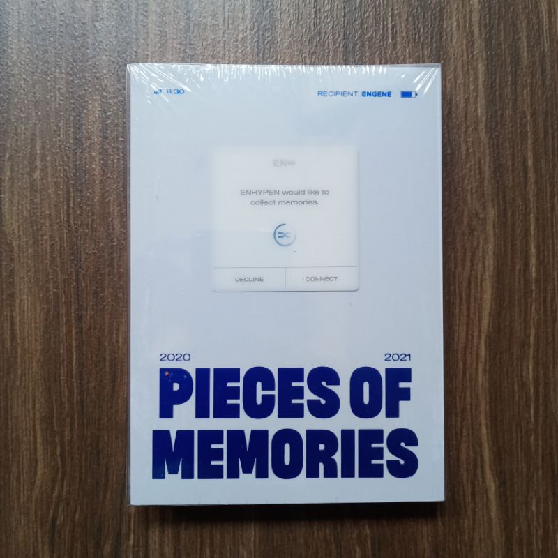 (ready stock, baca details) ENHYPEN MEMORIES — PIECE OF MEMORIES SEALED