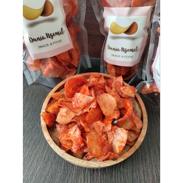 

KERIPIK SINGKONG BALADO 150 GRAM