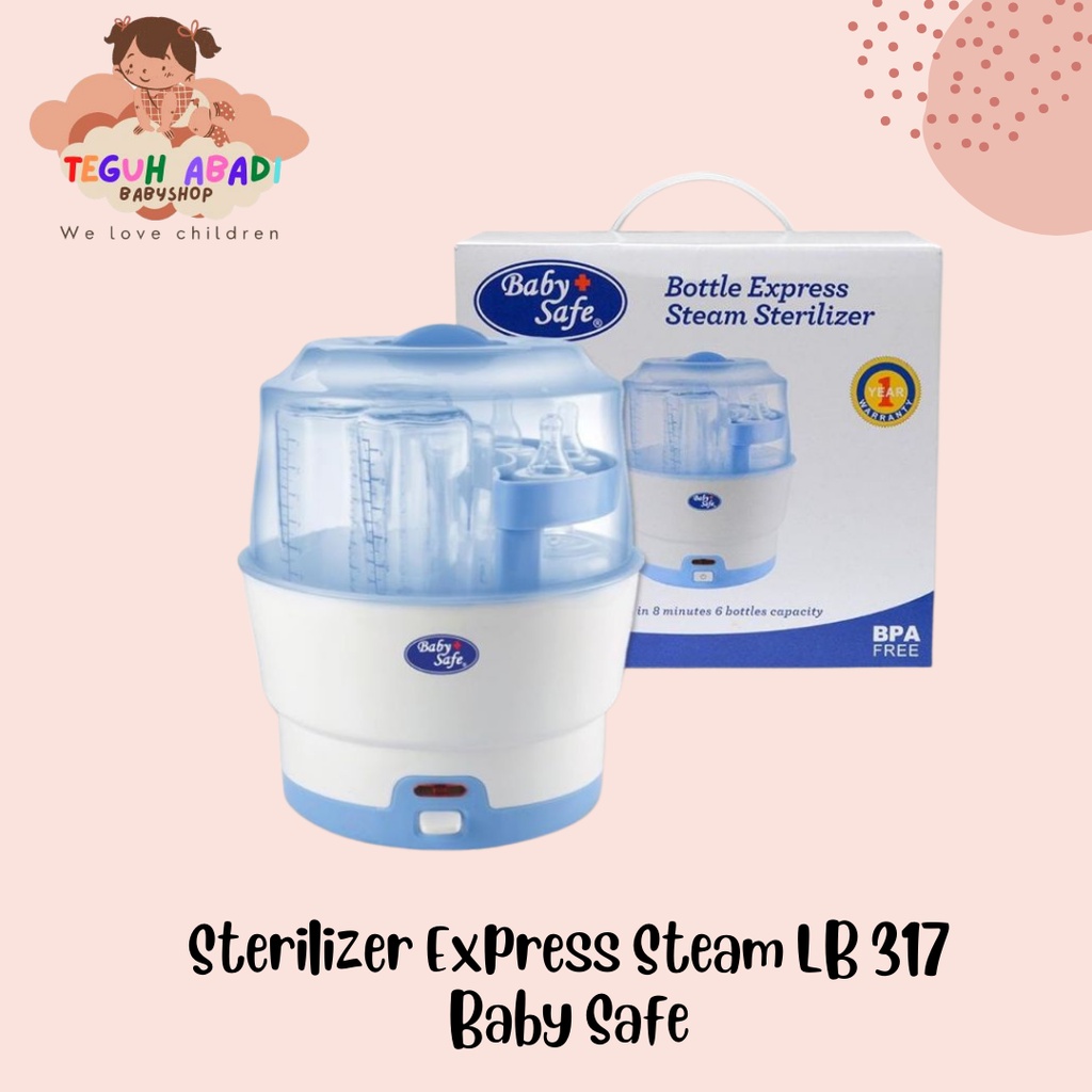 Baby Safe LB 317 Alat Steril Botol Susu