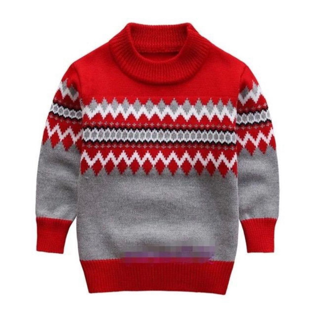 TokoMilkan Sweater Rajut anak Laki Laki Tribal Michael Kids | Atasan Anak Umur 1-6 Tahun