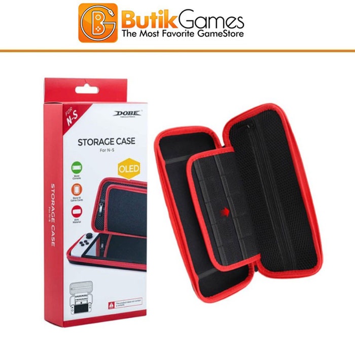 Tas Storage Airfoam Case Dompet Nintendo Switch OLED DOBE TNS 1130