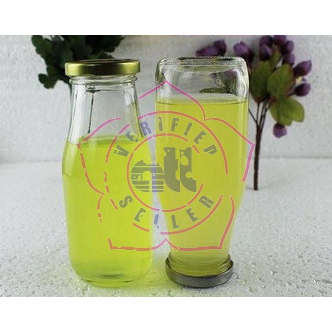 BOTOL KACA 330ML ASI TUTUP ALUMINIUM