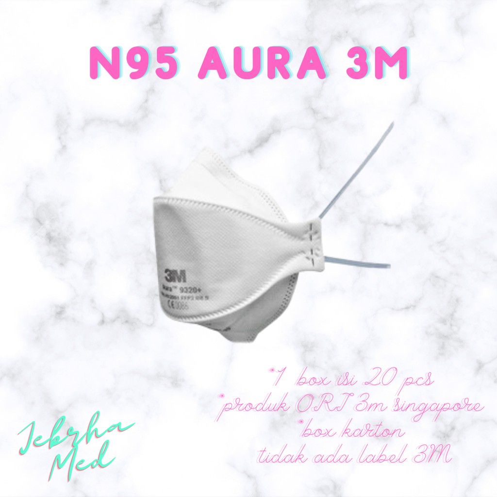 MASKER 3M Aura 9320a+  N95