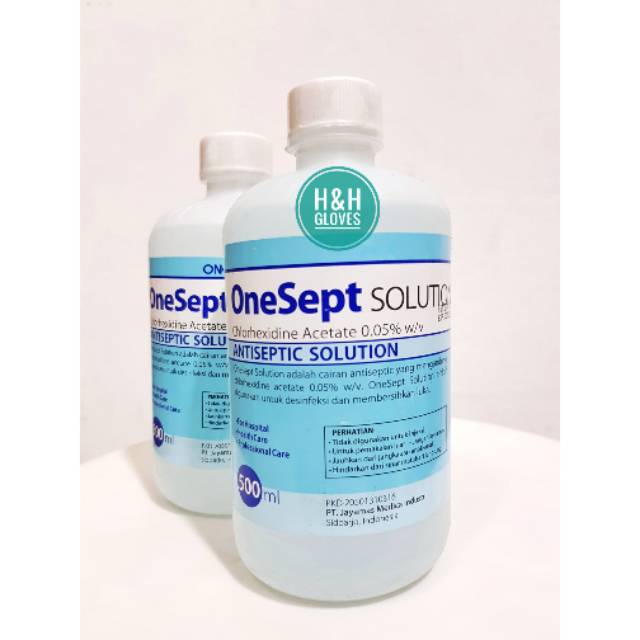 ONESEPT SOLUTION / Cairan antiseptic / Larutan Antiseptik / Cairan Pembersih Luka