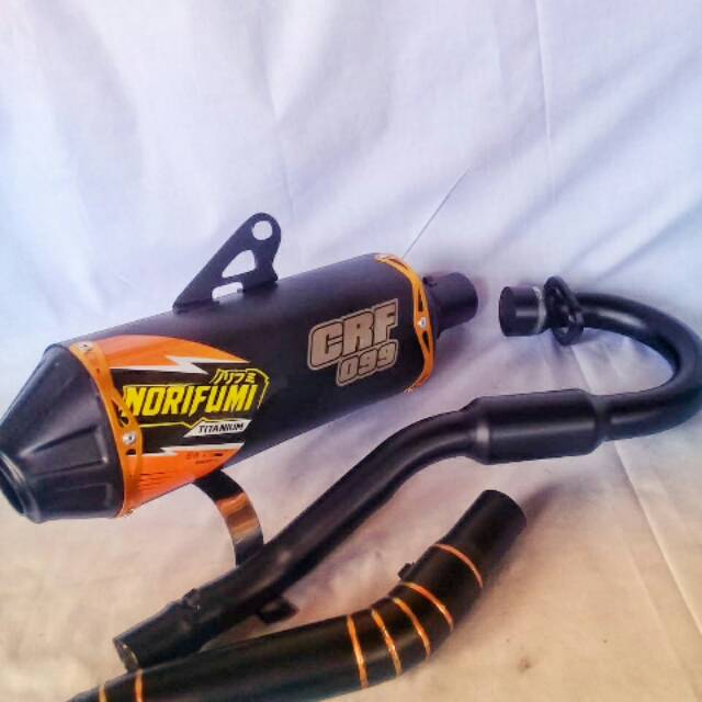 KNALPOT NORIFUMI TITANIUM KLX CRF DTRACKER