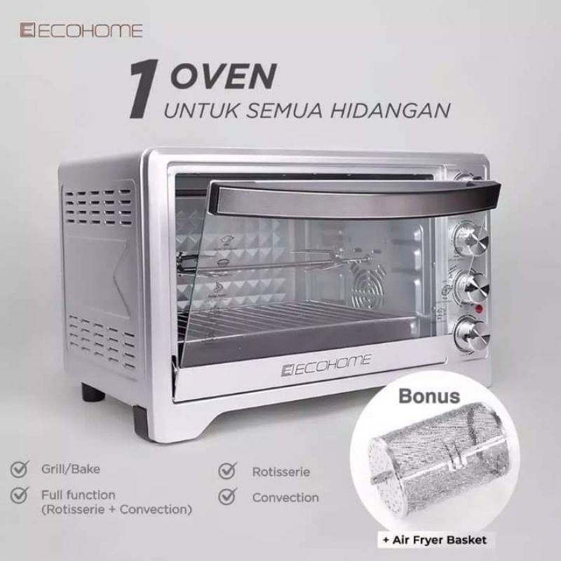 Oven Listrik Ecohome 38L