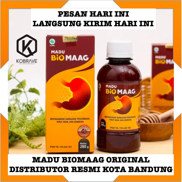 Madu Biomaag Biomag Obat Herbal Asam Lambung Bukan Madu Zestmag Maag