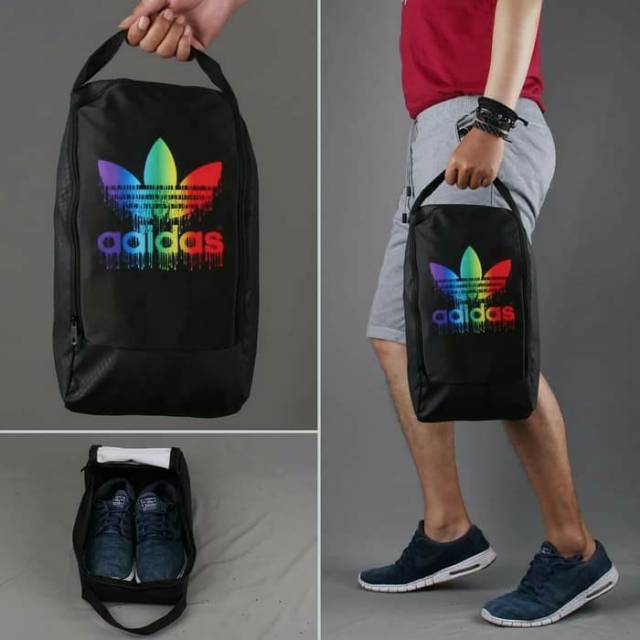 Tas sepatu bola ADIDAS RAINBOW