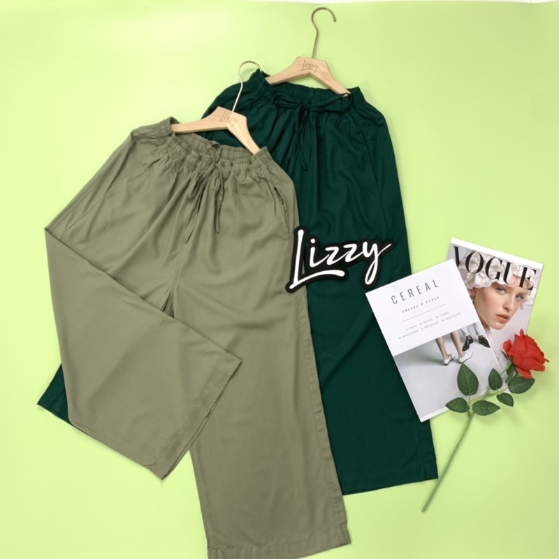 Lizzy - CELANA KULOT LOOSE PANTS RAYON PREMIUM