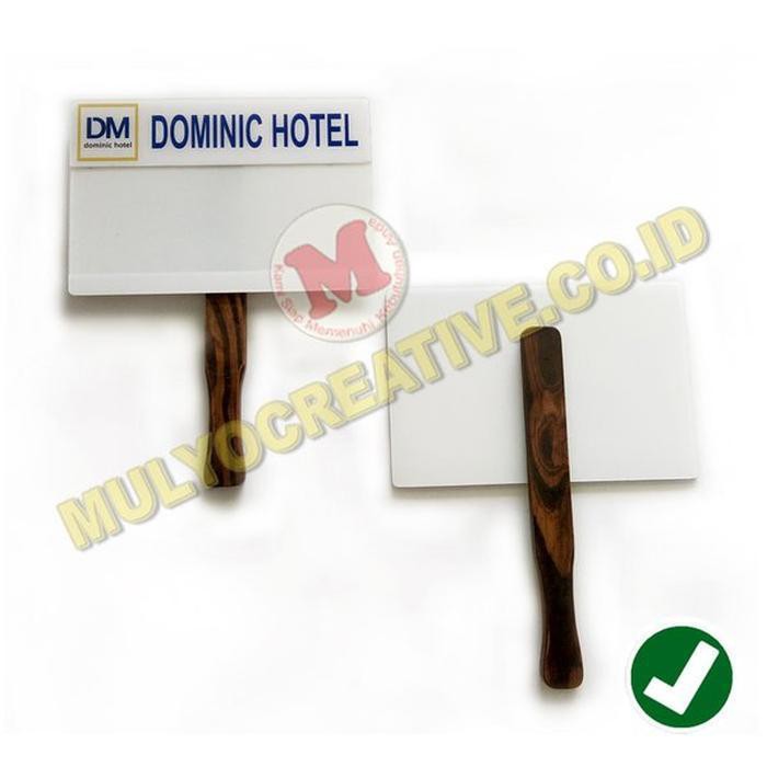Jual Paging Board Murah - Papan Penjemput Tamu Bahan Akrilik Murah sparep Limited