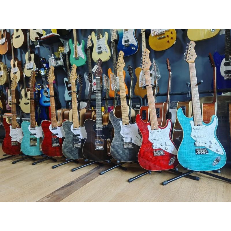 Gitar AriaProII Fullerton strato aria pro 2 Ariapro2 AriaPro