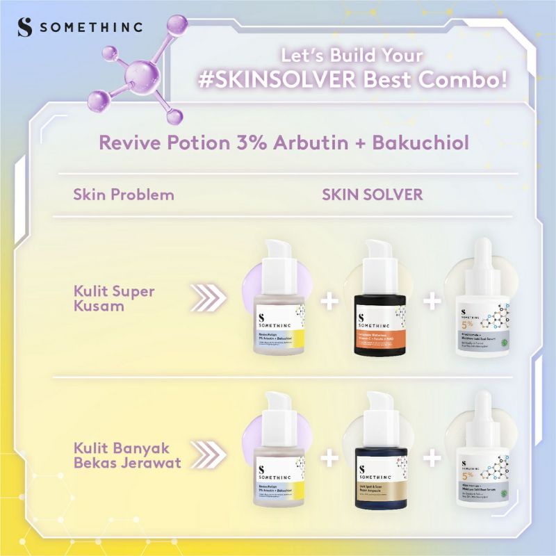 SOMETHINC Revive Potion 3% Arbutin + Bakuchiol