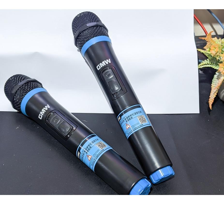 New - Mic GMC Wireless Khusus untuk Speaker GMC Microphone Professional Karaoke Type 897 Q R S P H E