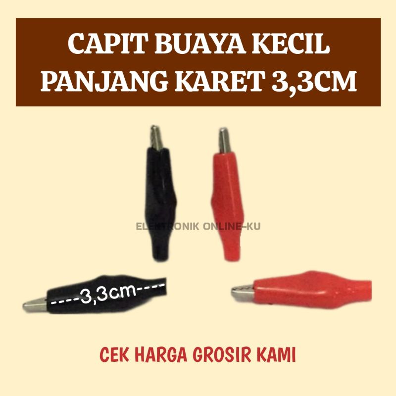 CAPIT BUAYA KECIL JEPIT BUAYA KECIL CLIP KARET KECIL