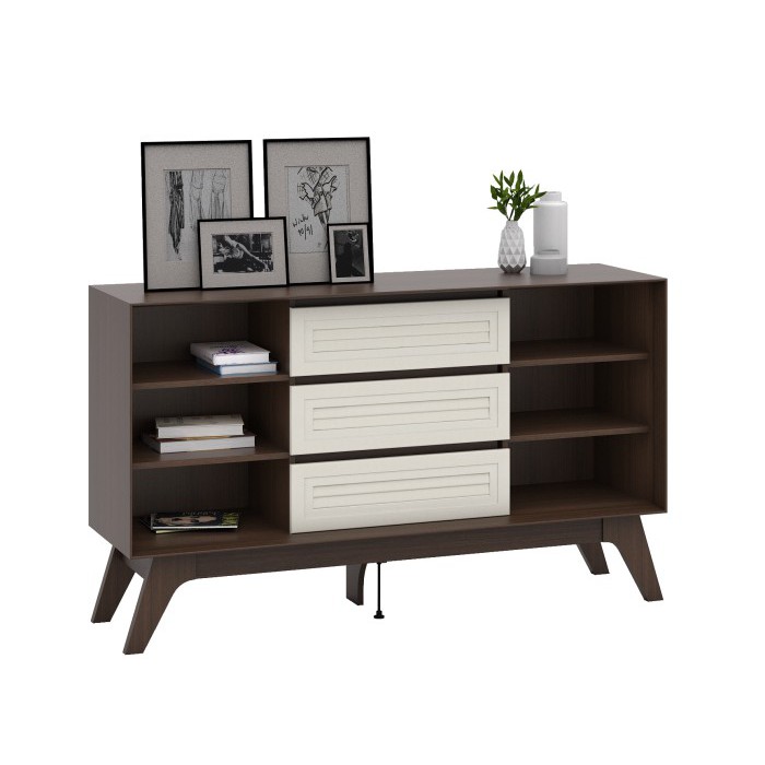 [DIRAKIT]  Meja TV 2189 / Rak TV Minimalis Scandinavian graver