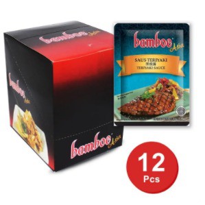 

Bumbu Saus Teriyaki [1 box- 12 pcs] Bamboe